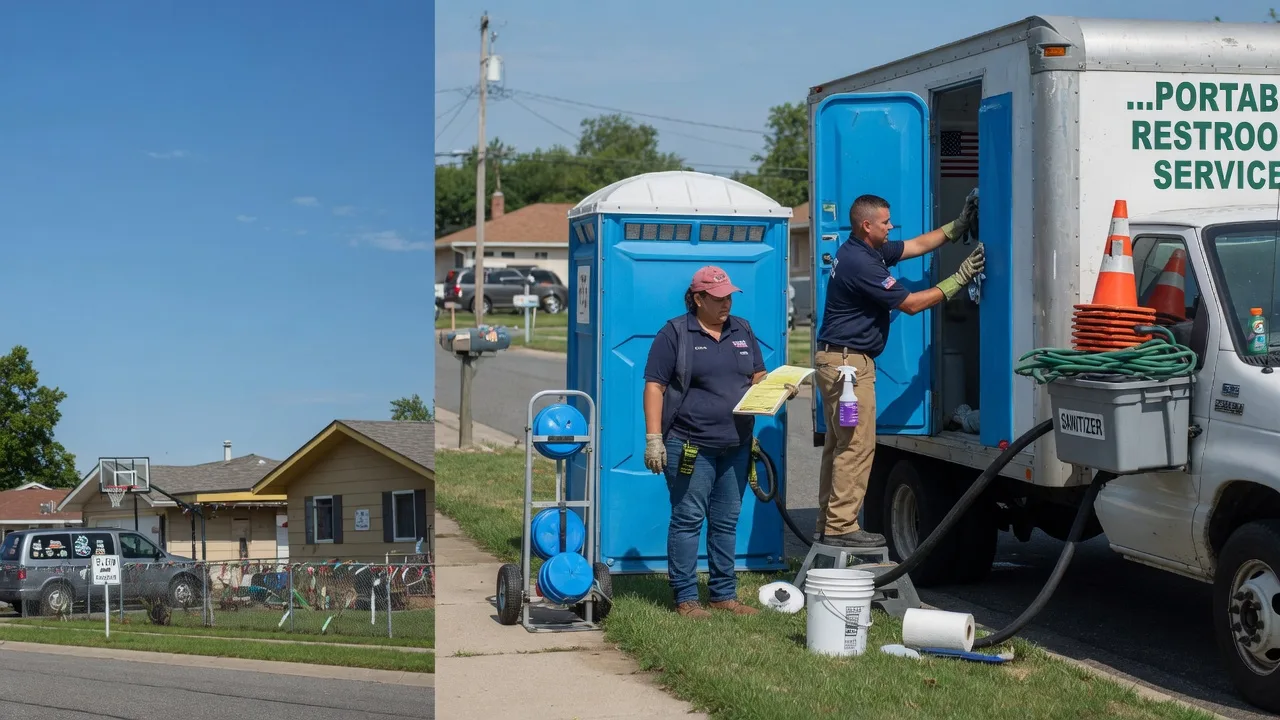 Portable Toilet Rental in New Carlisle, IN near me